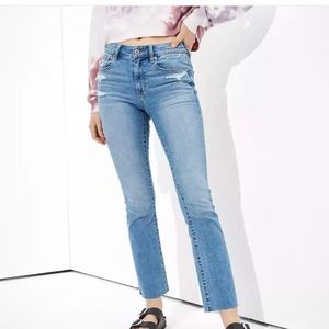 American Eagle Kick Crop Jean